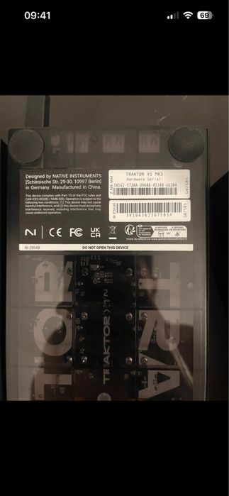 Traktor X1 Mk3 com bolsa e na caixa
