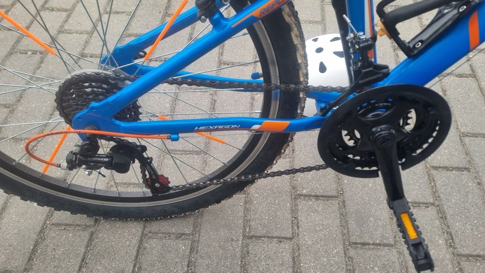 Rower dzieciecy Kross hexagon replica, kola 24cale, bdb