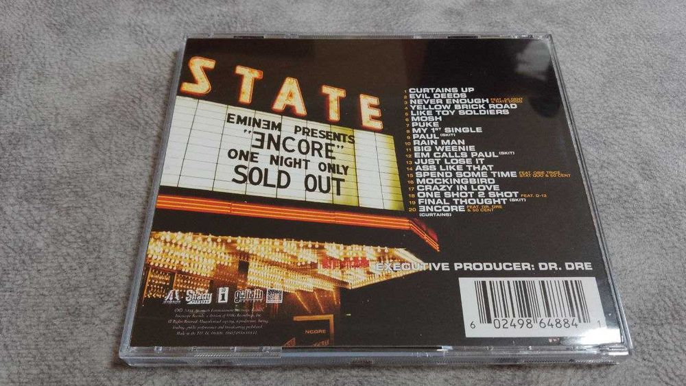 Eminem  - Encore. немецкий cd