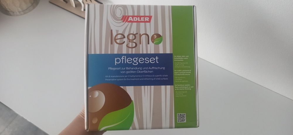 ADLER Legno zestaw do pielęgnacji drewna Nowyy