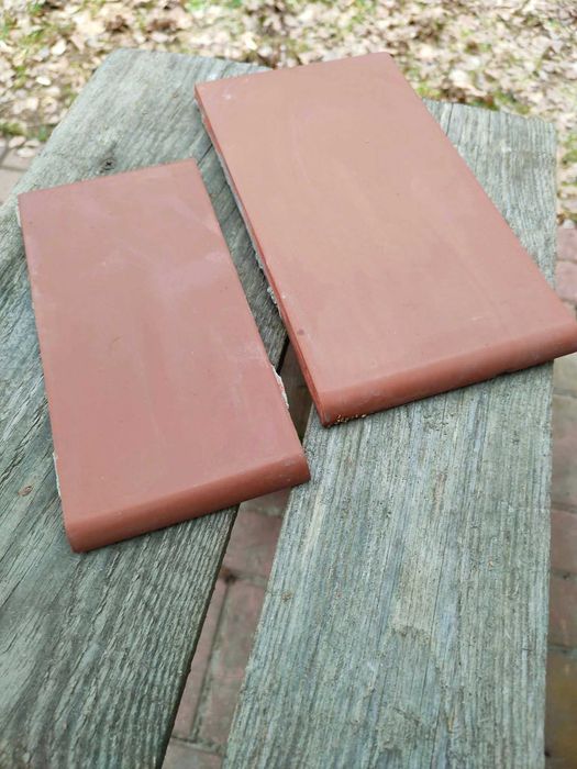 Płytki parapetowe używane - klinkier