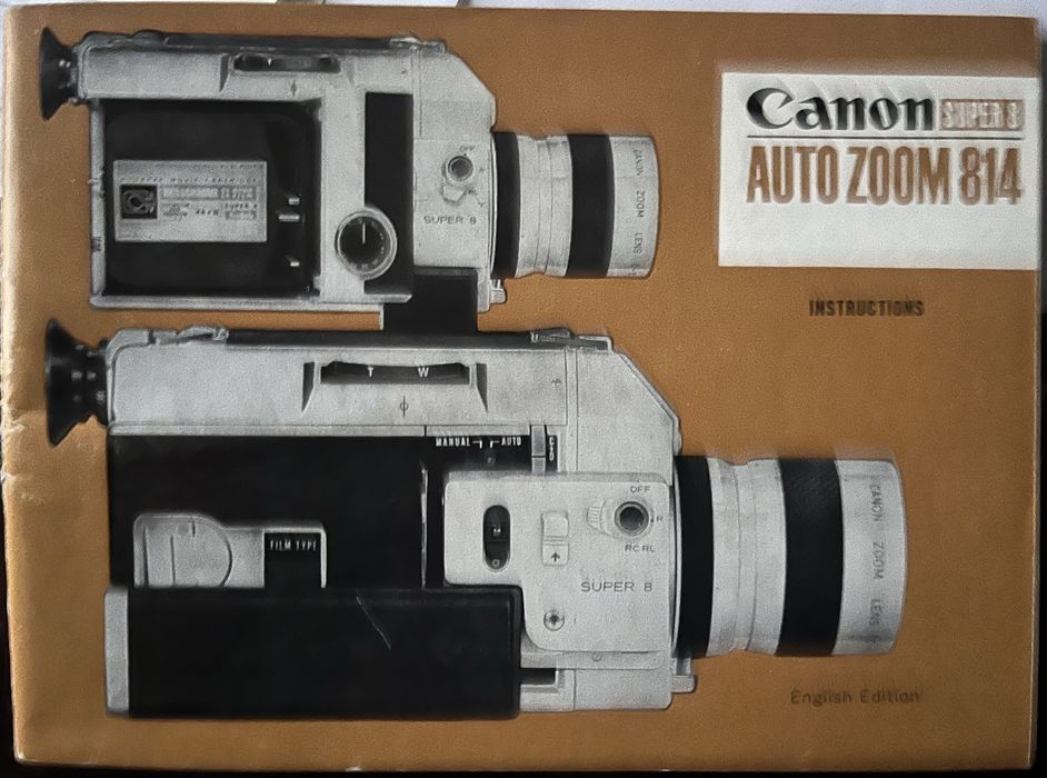 Camara Canon auto zoom 814 filmes super 8