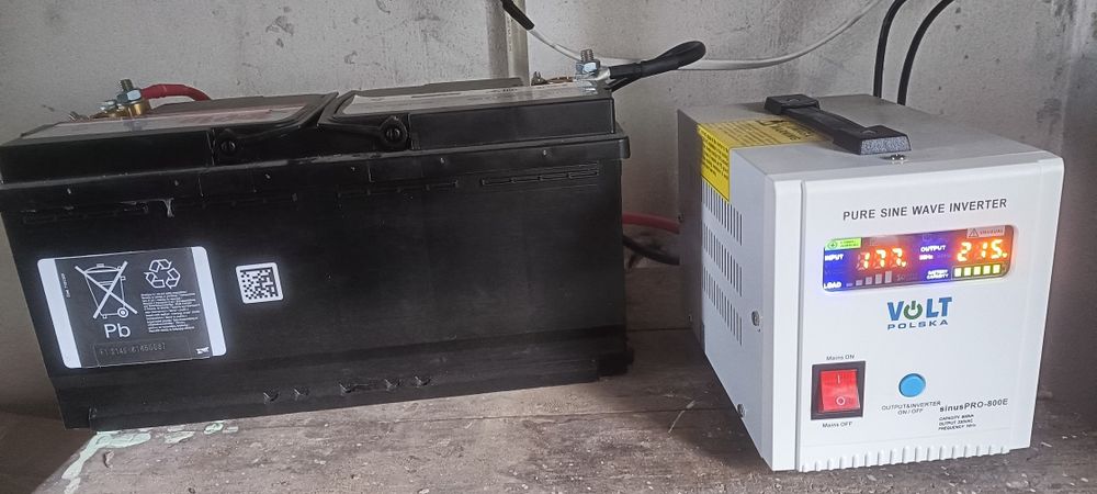 Перетворювач напруги Volt Polska SinusPRO 800E 800W