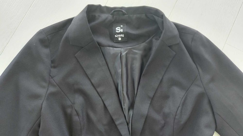 Czarna marynarka Sinsay, r. S, stan bardzo dobry