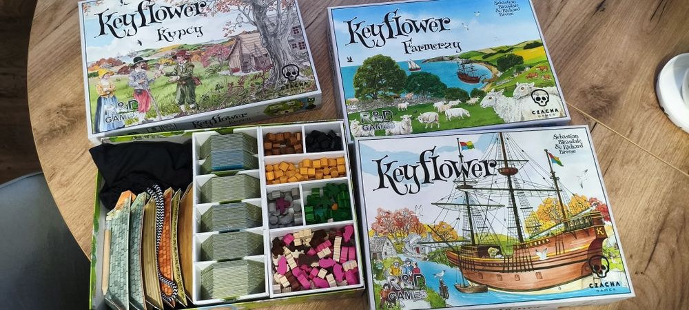 Keyflower + kupcy + farmerzy + kafelki promo + insert