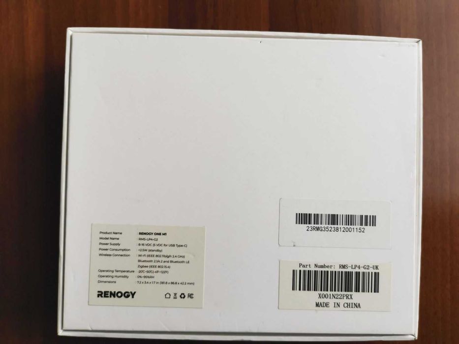 Renogy ONE M1 розумна панель моніторингу Zigbee 3.0. Нова.