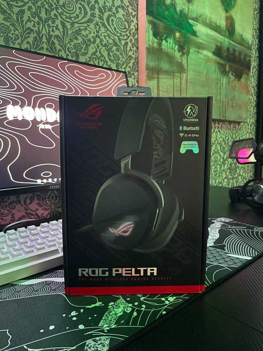 Навушники ROG Pelta Tri-mode Wireless (Беспроводные)