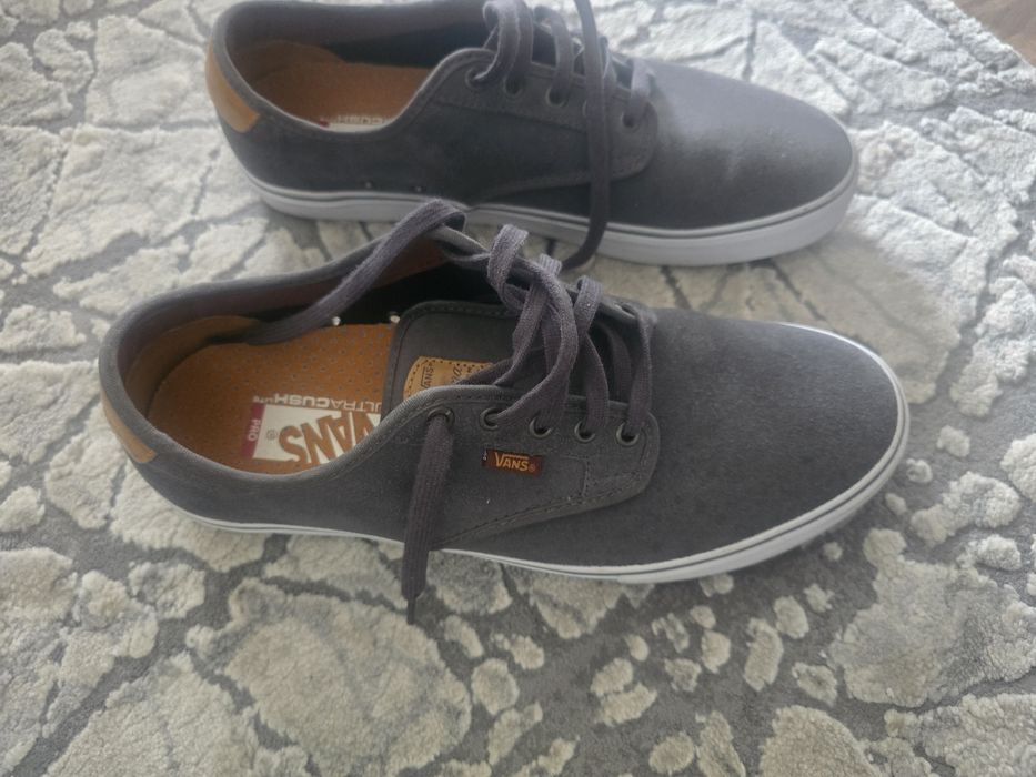 Trampki vans skórzane