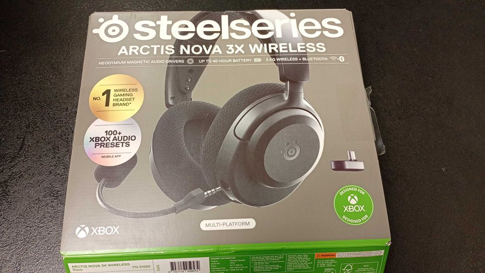 Słuchawki bezprzewodowe SteelSeries Arctis Nova 3X Wireless -Komis MADEJ Dębica