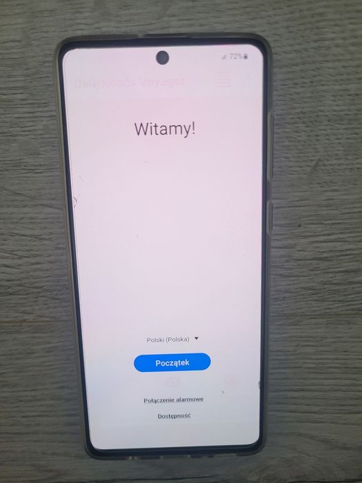 Samsung Galaxy A71 128 Gb niebieski