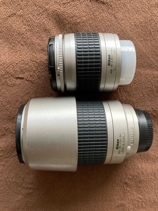 Lentes Nikon Nikkor AF 28-80mm e Objectiva Nikon 70-300