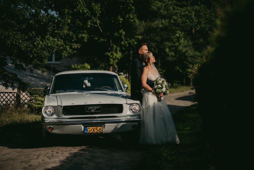 Samochód do ślubu Mustang 1966 Trójmiasto Pomorskie Auto Ślub Klasyk