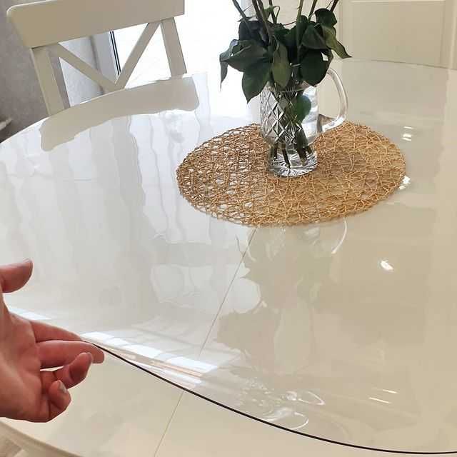 М'яке скло гнучке рідке скло Мягкое гибкое стекло Силиконовая скатерть