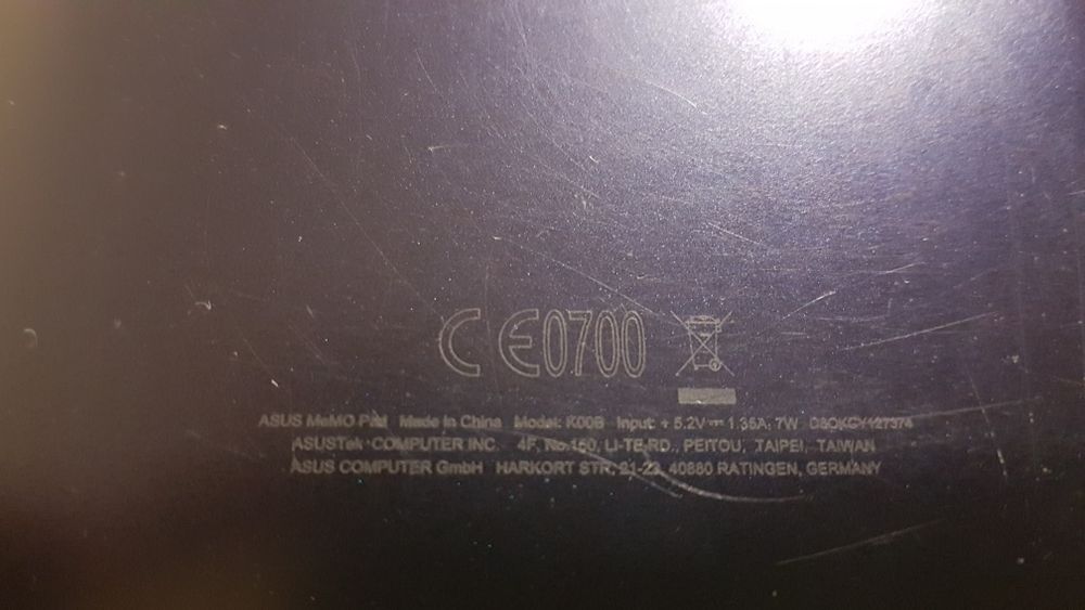 Asus Memo Pad 7