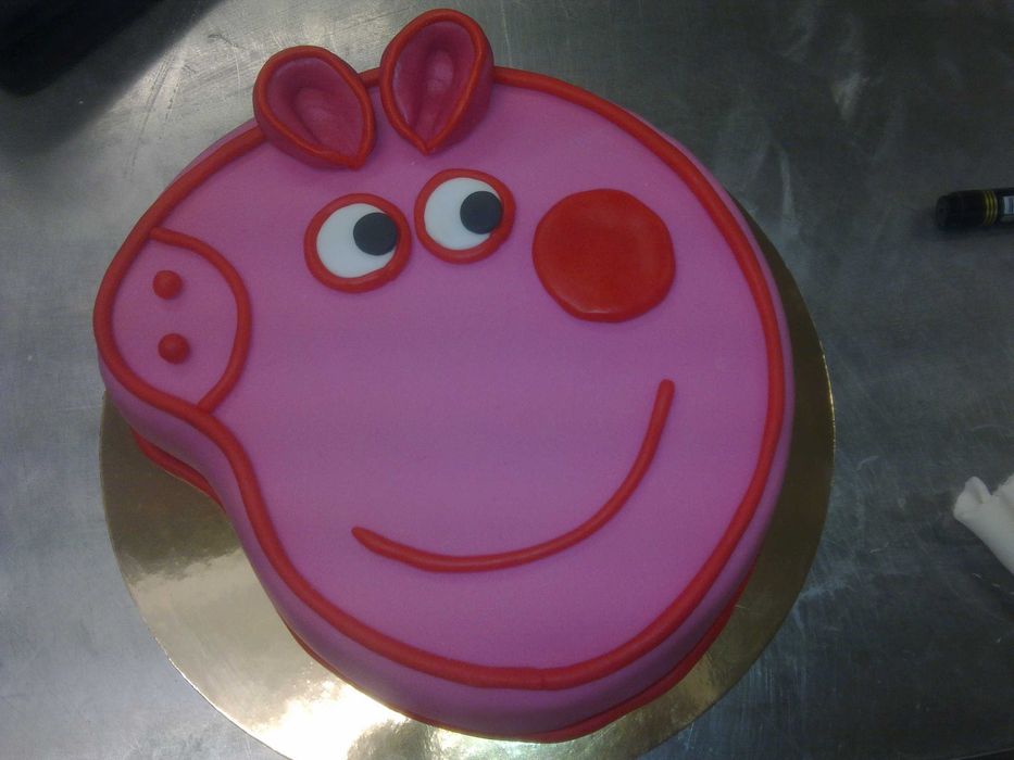 Stelaż na tort oraz tort