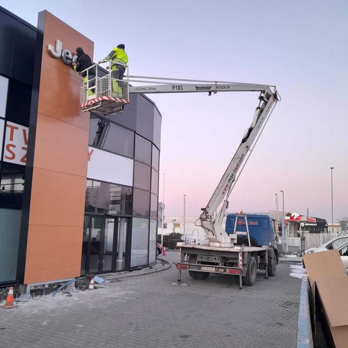 Podnośnik koszowy / zwyżka – Max-Bud 1 Tomasz Warchala