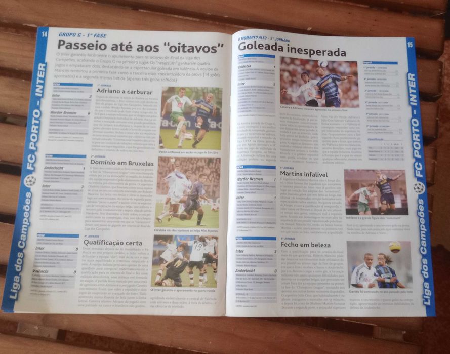 Revista O Jogo Taça FCP Vamos defendê-la  poster da equipa e McCarthy