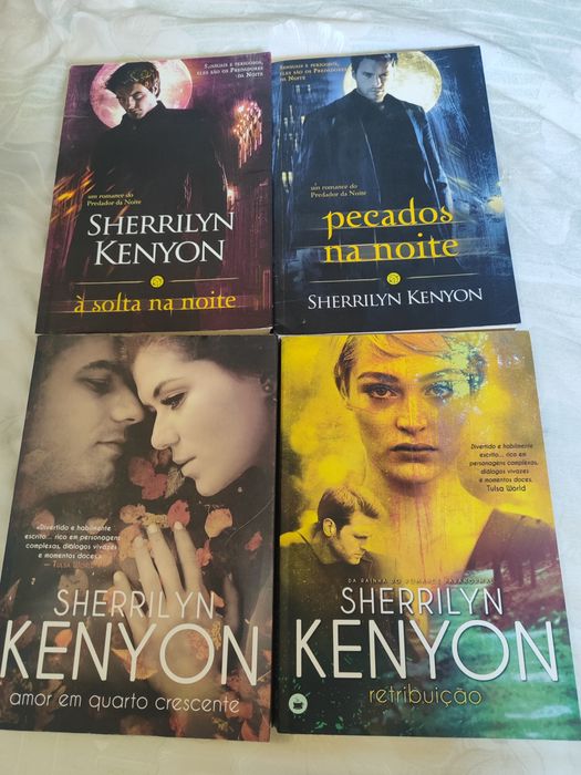 Livros da Saga Predadores da Noite