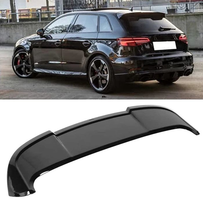Спойлер AUDI A3 8V бленда Ауди А3 8В хетч бек накладка на багажник ляду антикрыло а3 8в