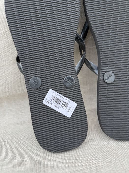 Havaianas Fantasia Preto Tamanho 39/40