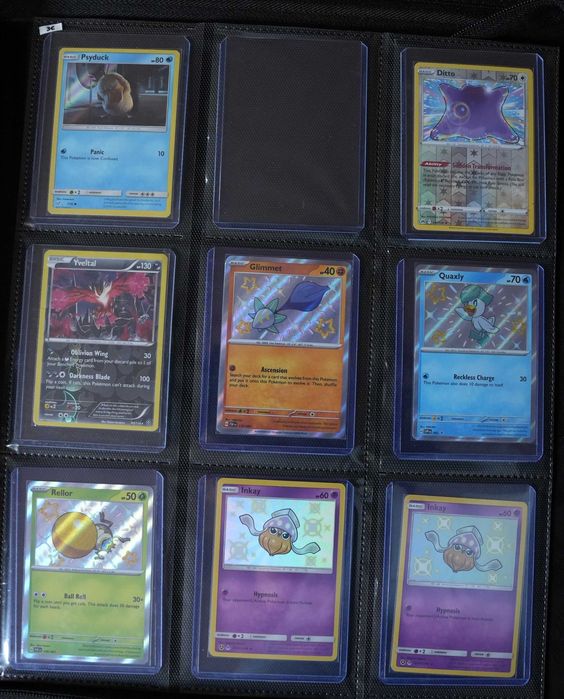Cartas/Singles Pokémon TCG Inglês/English