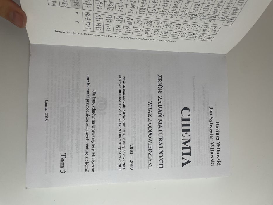 Chemia 3 Witowski