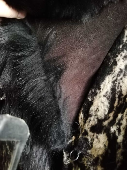 Шуба з натуральним хутром.