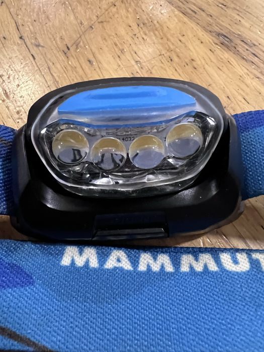 Lanterna cabeça Mammut t-trail