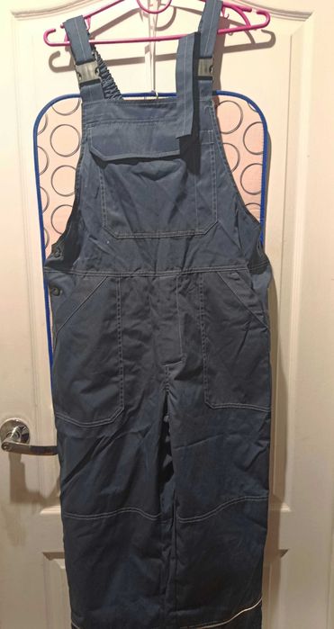 Полукомбинезон  рабочий синий 52-54 рост 188