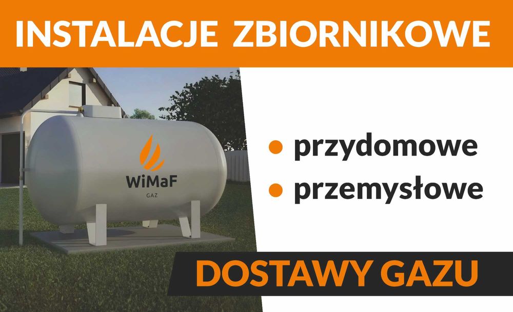 Zbiornik na gaz propan – SPRZEDAŻ, MONTAŻ, DOSTAWY GAZU | dom I firma