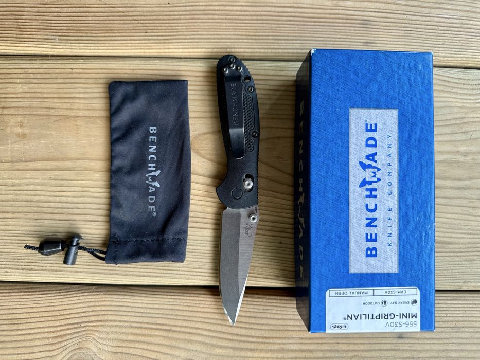 Ніж складаний Benchmade 556-S30V Mini-Griptilian (Оригінал, CPM-S30V)