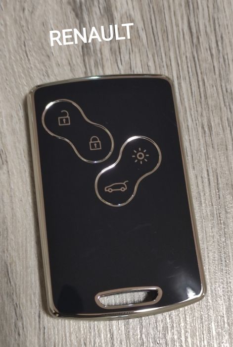Чехол на ключ Рено, Renault Megane 2 3 4 Duster Kadjar Koleos Logan тд
