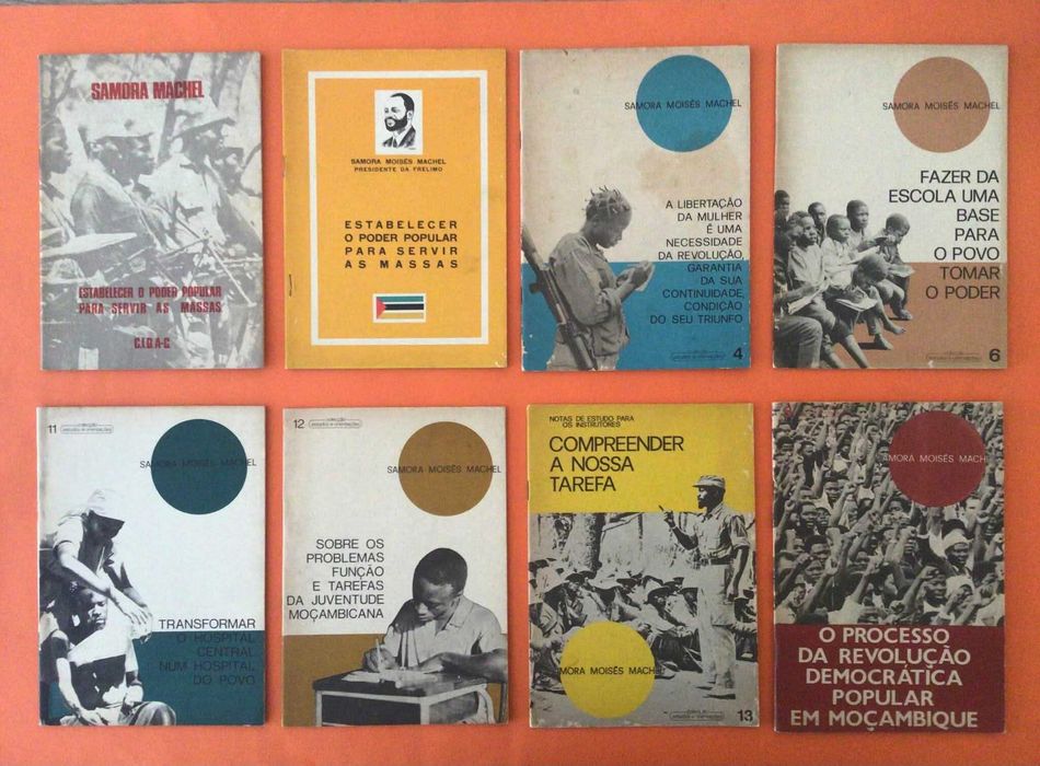 Moçambique & FRELIMO - Lote de 34 Livros de SAMORA MACHEL - Raros
