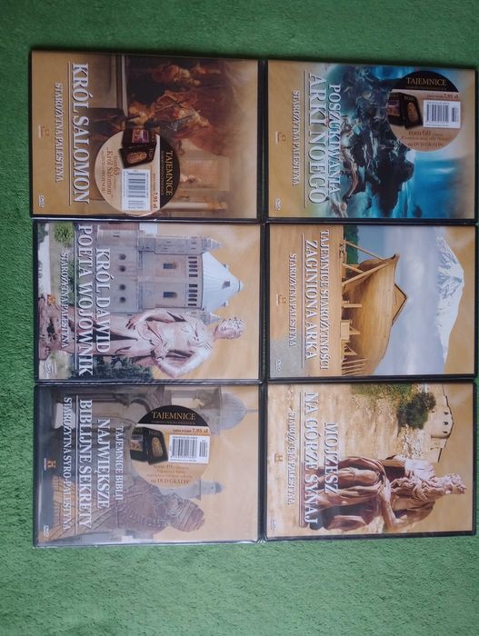 Kolekcja "Tajemnice starożytnych cywilizacji" 62 płyty DVD