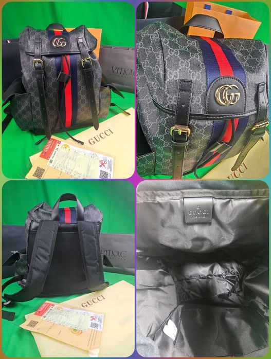 Plecak Gucci duzy Italy nowy podrozny premium