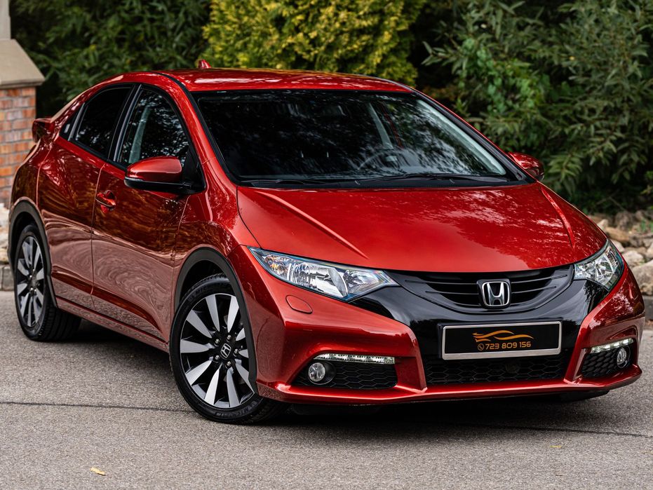 Honda Civic SPORT*1.8 i-VTEC(142 KM)*LED*Navi*Kamera*Piękny kolor*Stan Idealny !!