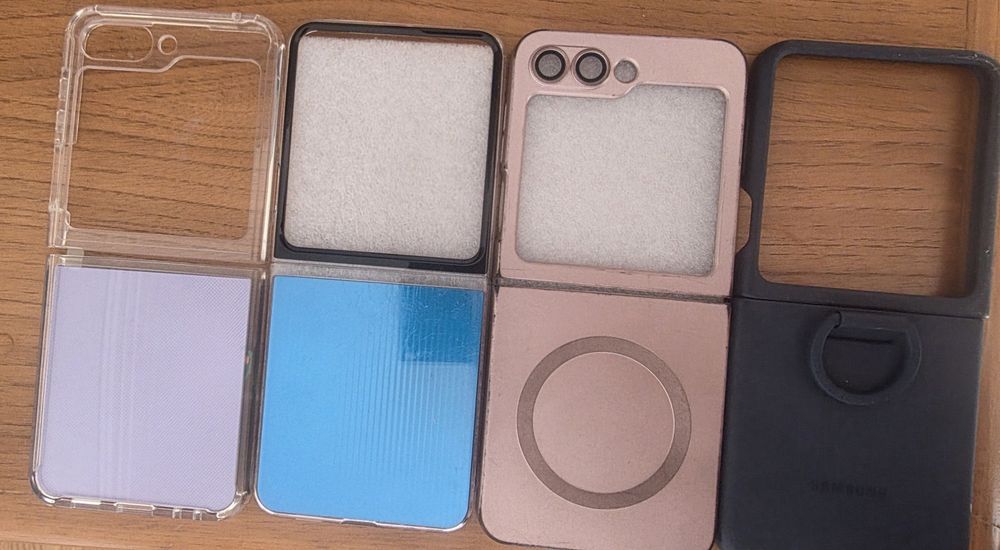 Capas Z flip 5 pacote com 4 capas