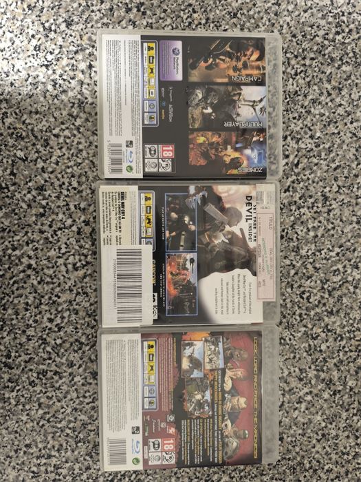 Devil may cry 4/Call of duty black ops 2/Borderlands PlayStation 3