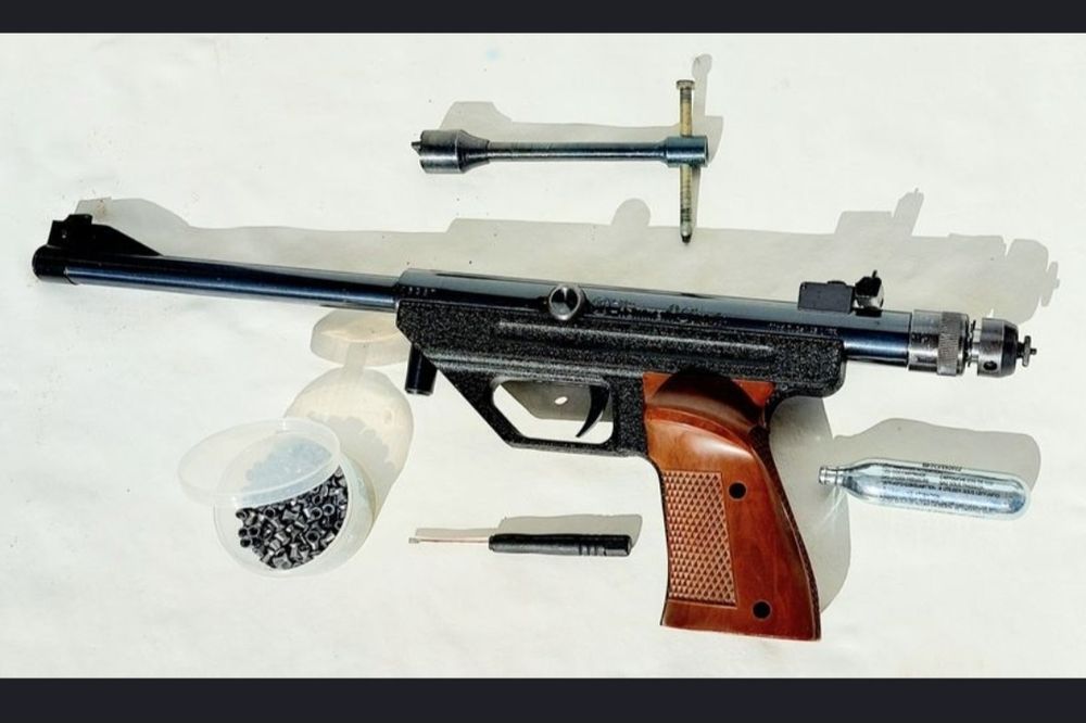 Pistola antiga CO2 Olimpíca Hammerli 4.5mm