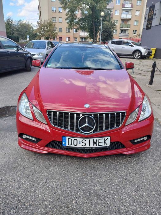 Mercedes benz cupe.5,5 v8.mozliwa zamiana