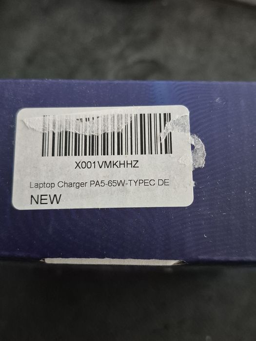 Nowy zasilacz 65W Usb-c do laptopów