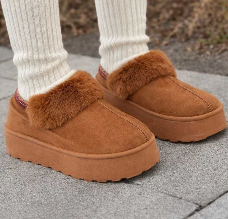 Buty eskimoski na platformie r. 37