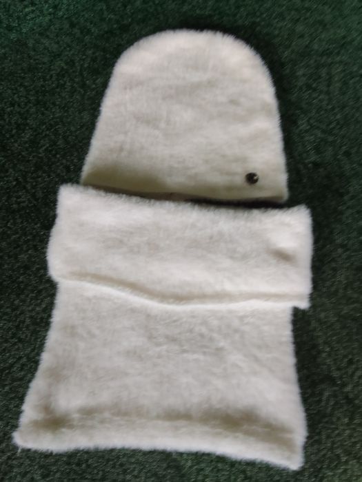 Czapka zimowa z kominem