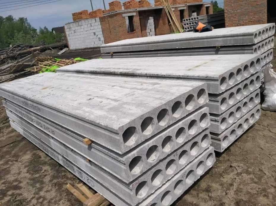 Плити перекриття панелі Фундаментні блоки Заміри / Доставка
