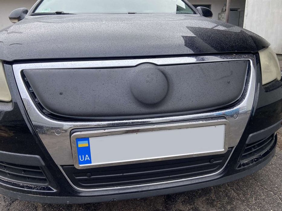 Volkswagen Passat B6 Зимова накладка на решітку матова (верхня)