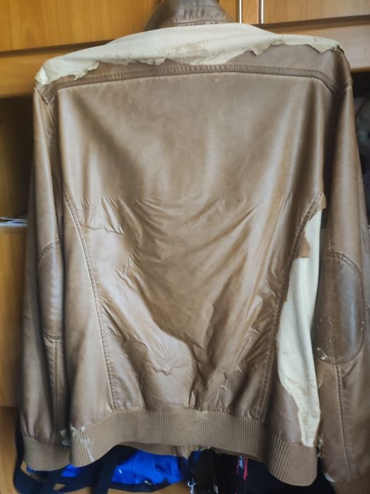 Kurtka skórzana na wiosnę Bershka xl 42