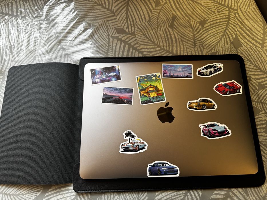 Чехол для ноутбука экокожа 14-16 дюймов macbook air/pro