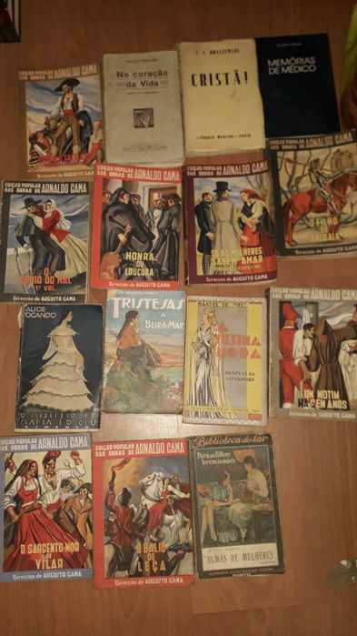 Livros romances antigos anos 60-80