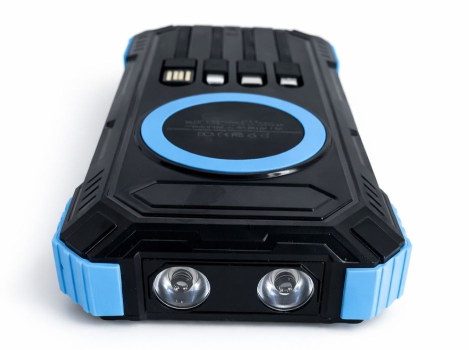 Потужний повербанк  50000 mAh з ліхтариком