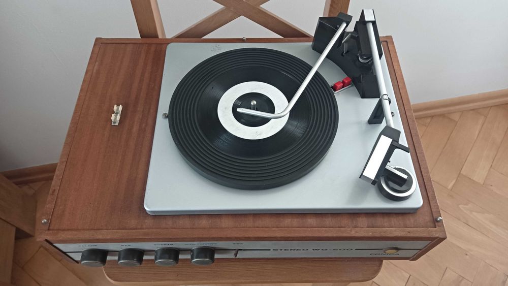 FONICA  WG-500 F gramofon,adapter PRL -super stan ! RARYTAS